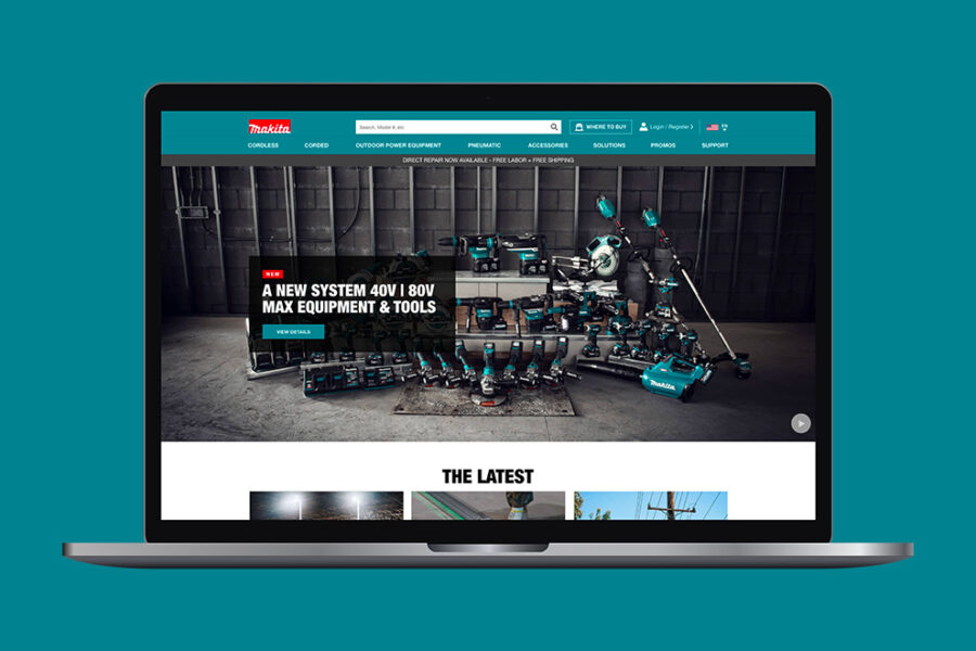 Featured Image - Makita Homepage