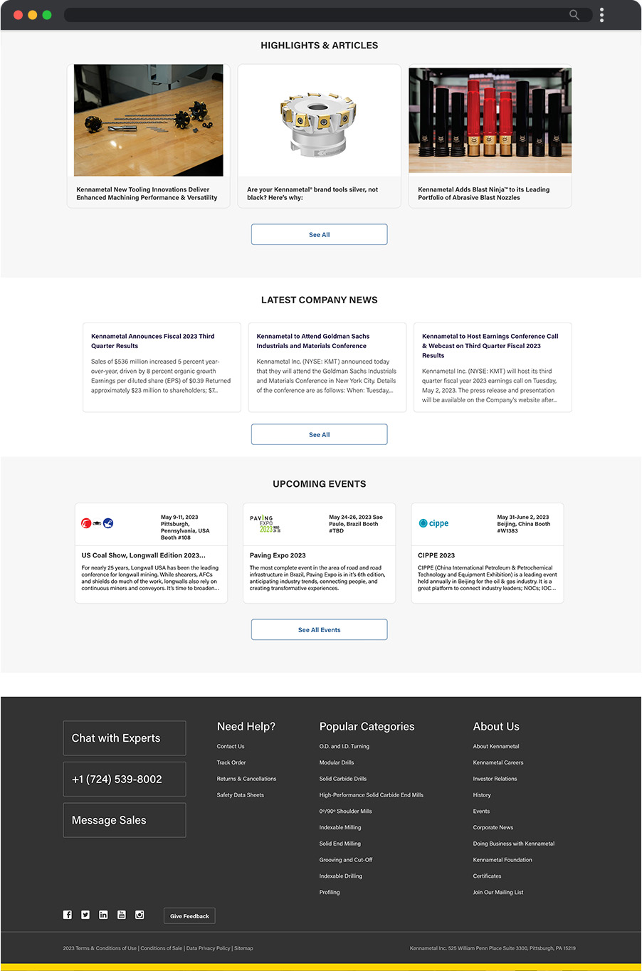 Kennametal Homepage New - 02