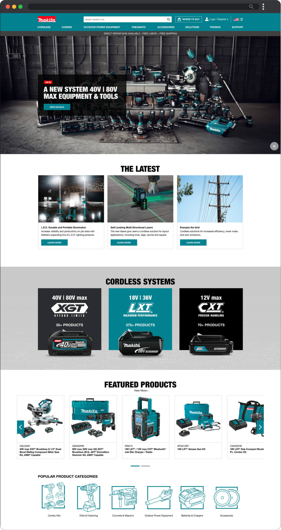 Makita - Homepage New 01