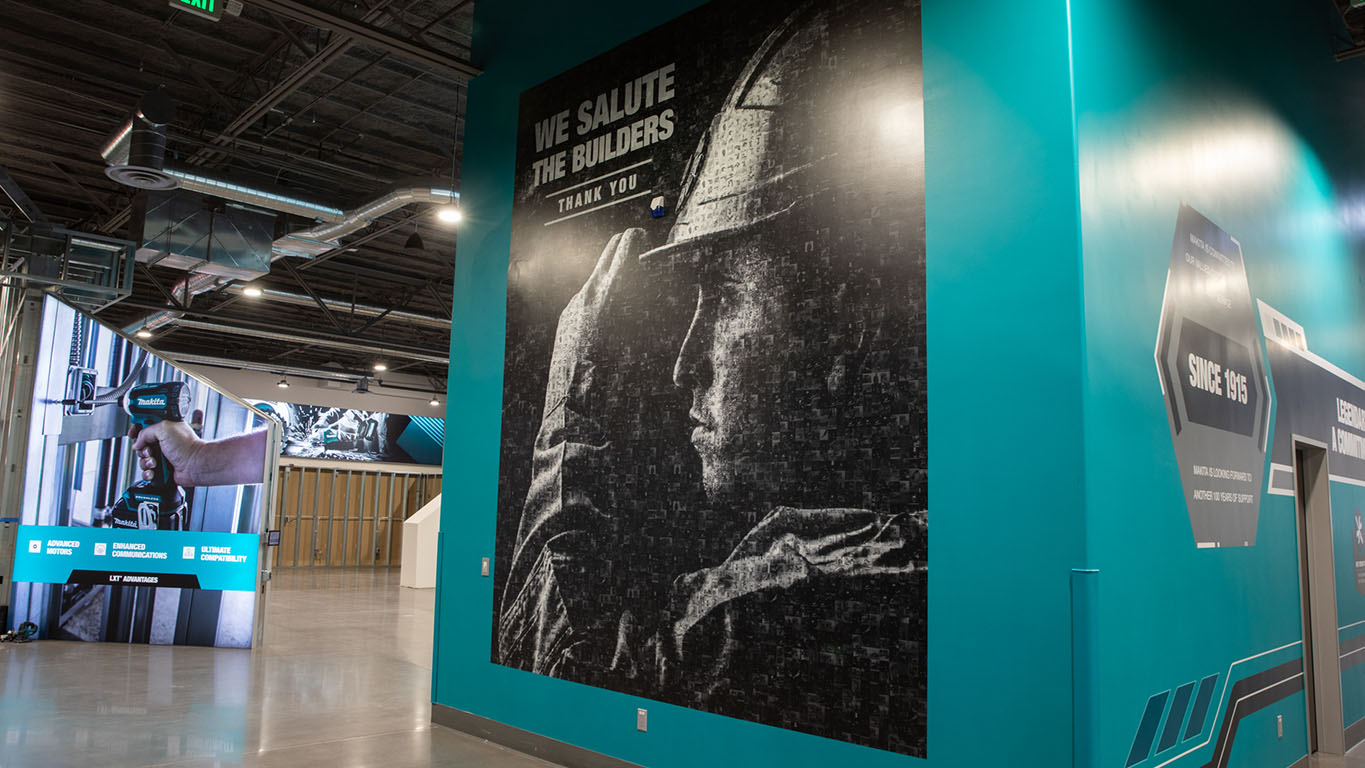Makita Reno Training Center Photo Workers Poster