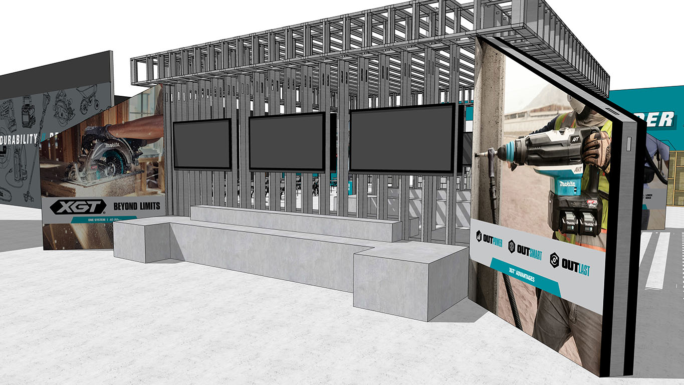 Makita Reno Training Center 3D Render XGT